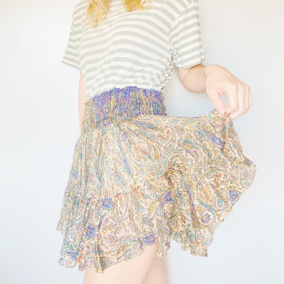 Vintage Dresses & Skirts - vintage paisley skirt